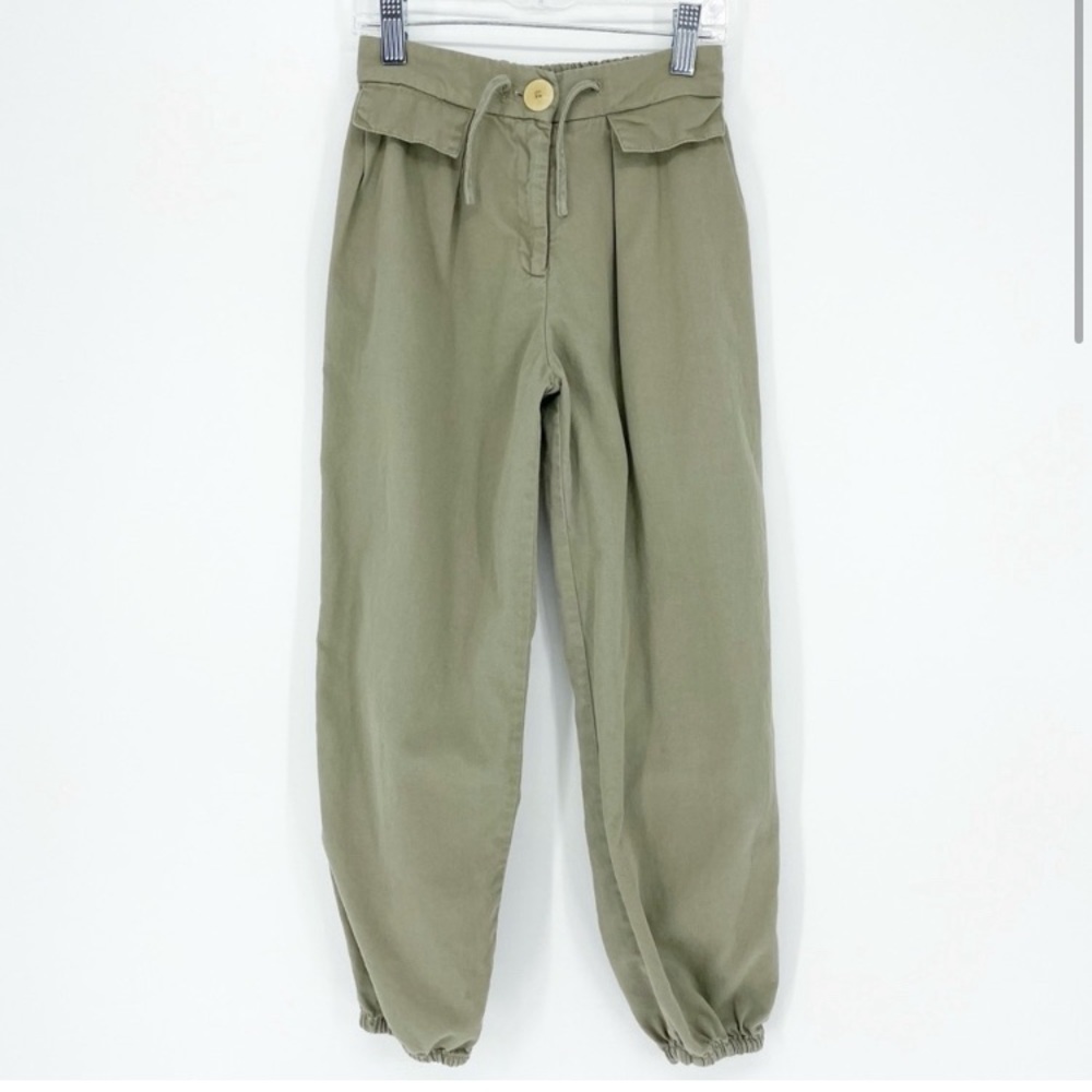 Zara Kids Green Pants Size 10